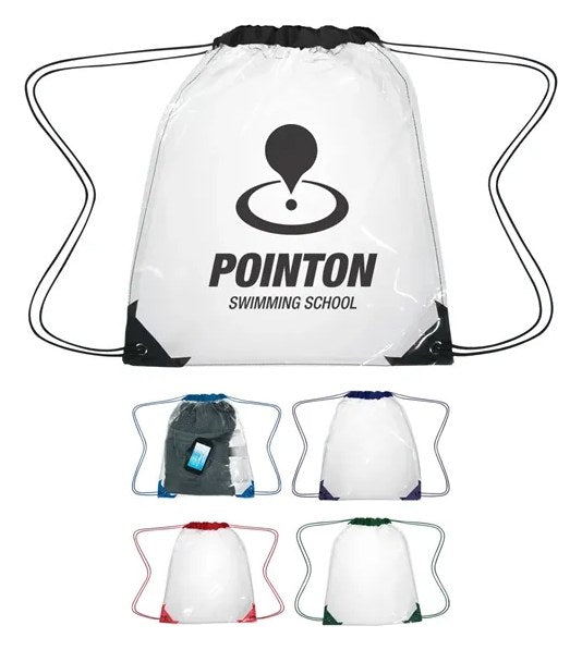 Clear EVA Drawstring Backpack