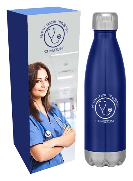 16 Oz. Swiggy Bottle With Custom Box