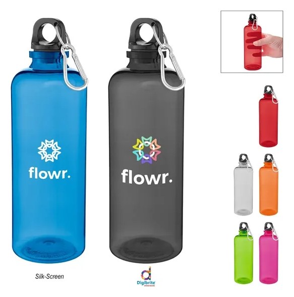 20 Oz. Ormond rPET Bottle With Carabiner Lid