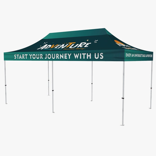 20ft Event Tent — custom printed