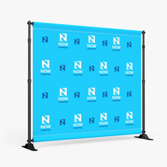 Step and Repeat Backdrop — custom printed