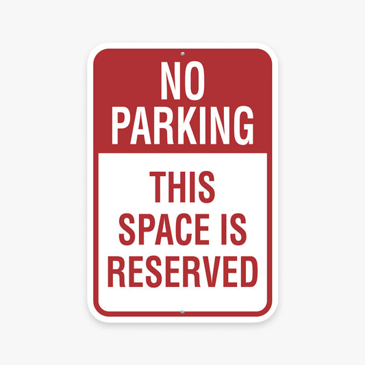 Aluminum Sign — custom printed