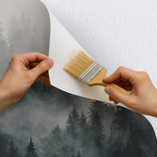 Non-Woven Wallpaper — custom printed