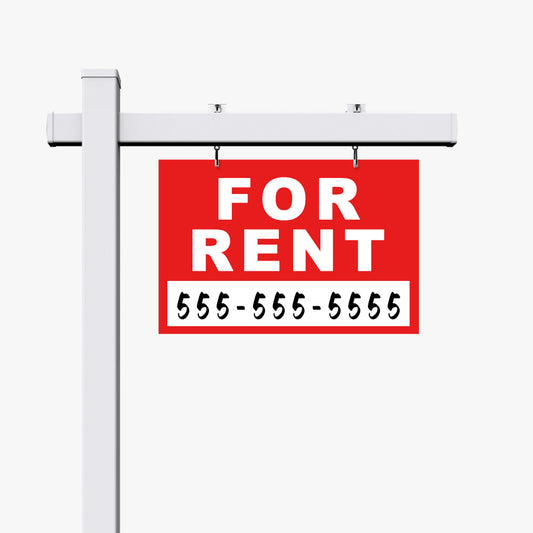 Dry Erase Aluminum Sandwich Board — custom printed