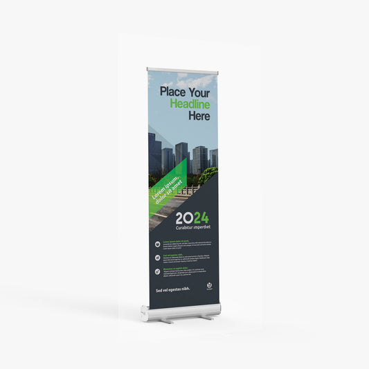 Retractable Banner Stand 47×81 — custom printed
