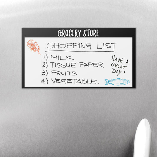 Dry Erase Magnet — custom printed