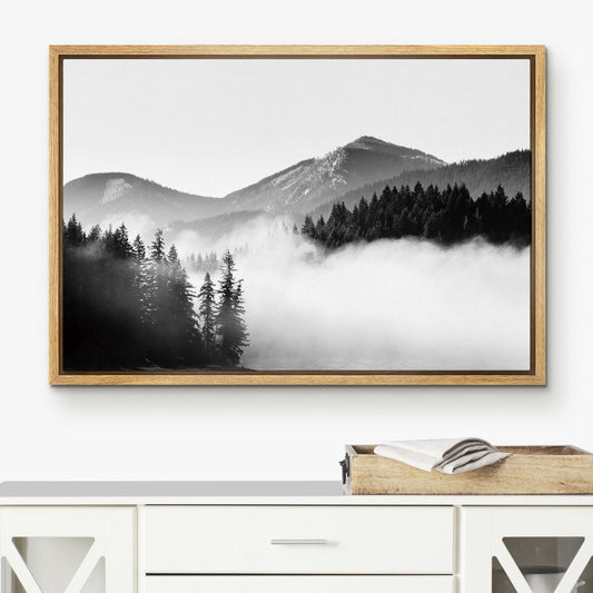Framed Canvas — custom printed