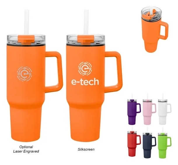 40 Oz. Quest Recycled Stainless Steel Tumbler