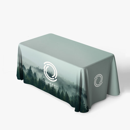 4ft Table Cover — custom printed