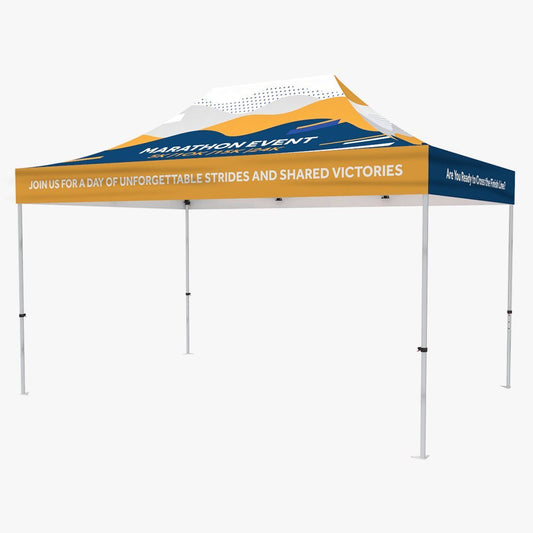 15ft Event Tent — custom printed