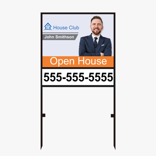 Real Estate Frame — custom printed